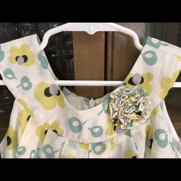 Gorgeous Little Girls WILLOUGHBY Linen/Cotton Dress - Sz 3 NWOT - Picture 2 of 4